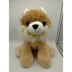 Hug Me Sitting Dog Plush Puppy Pomeranian Walgreens Adorable Great Condition 14"